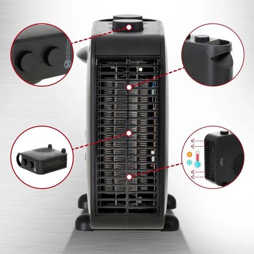 Termowentylator Farelka Grzejnik Termostat 2000W na Arena.pl