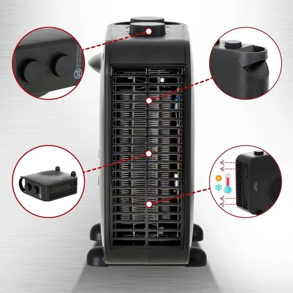 Termowentylator Farelka Grzejnik Termostat 2000W zdjęcie 13