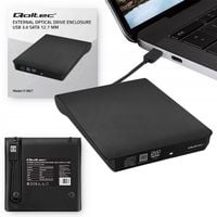 Qoltec Obudowa/kieszeń na napęd optyczny CD/DVD SATA USB 3.0 12.7mm