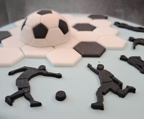 Zestaw na tort  - piłkarski football /PIL2 na Arena.pl