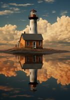 Plakat 70x100cm Morskie Odbicie