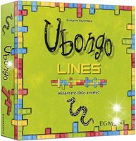 EGMONT UBONGO LINES GRA LOGICZNA TOWARZYSKA RODZINNA 8+ 1-4 GRACZY KLOCKI