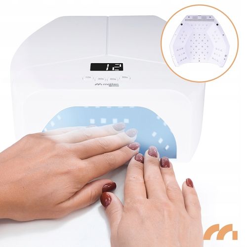 LAMPA DO PAZNOKCI UV DUAL LED DO HYBRYD ŻELI MANICURE PEDICURE 268W LUSTRO na Arena.pl