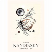 Plakat 59,4x42 A2 KANDINSKY abstrakcja artysta nowoczesny sztuka 20 WZORÓW
