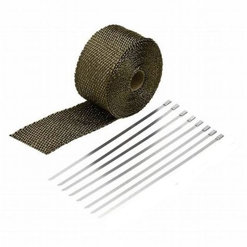 Bandaż Taśma Termiczna Termoizolacja 10m + Opaski na Arena.pl