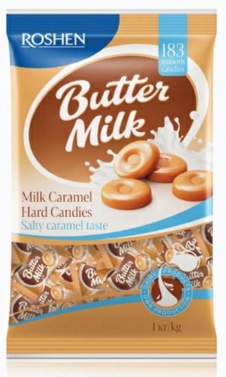 ROSHEN CUKIERKI BUTTER MILK 1KG zdjęcie 1