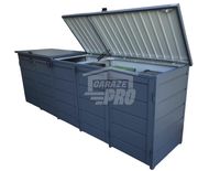 Zabudowa koszy na śmieci obudowa kubłów 345x80x120 cm 5x240L GP332