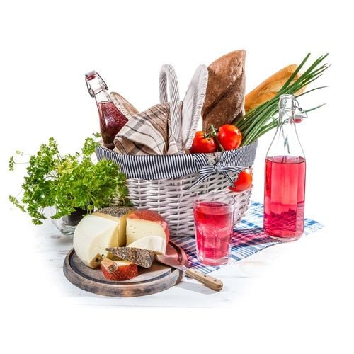 Kosz piknikowy wiklinowy na Arena.pl