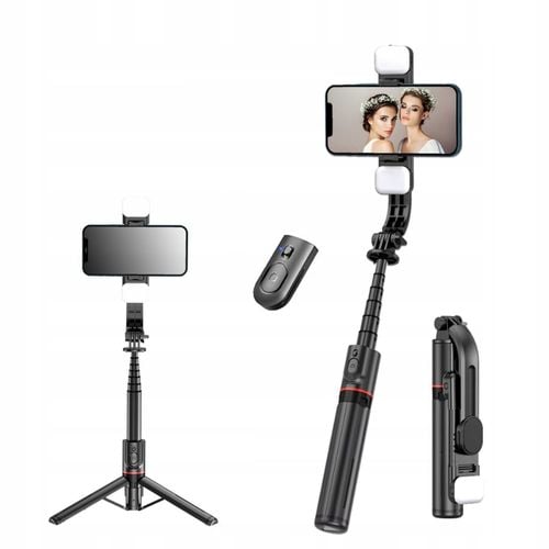 Selfie stick Bluetooth statyw obrotowy 360° 3w1 na Arena.pl