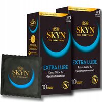 Prezerwatywy Unimil SKYN EKSTRA NAWILŻANE klasyczne nielateksowe 20 szt.