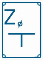 Tablica Orientacyjna Wodociągowa Zasuwy 140X200 Pn