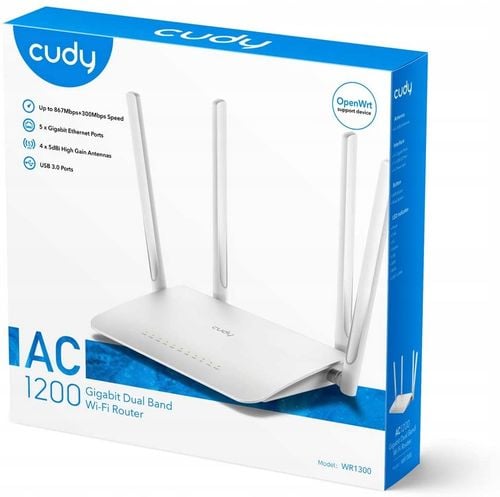 Router CUDY WR1300 AC1200 na Arena.pl
