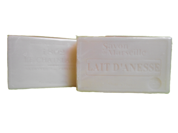 Mydło marsylskie ośle mleko z dodatkiem oleju palmowego, kostka 100 g CosmoSPA zdjęcie 3