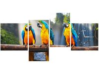 45CM 120CM ZEGAR 4 ELEM TRZY ARY ŚCIENNY