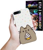 ETUI CASE DO IPHONE 7+ 8+ PLUS - SŁODKI KOTEK KOT OBUDOWA PLECKI