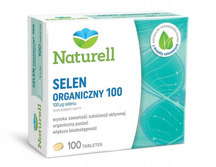 NATURELL Selen Organiczny x 100tab zdjęcie 1