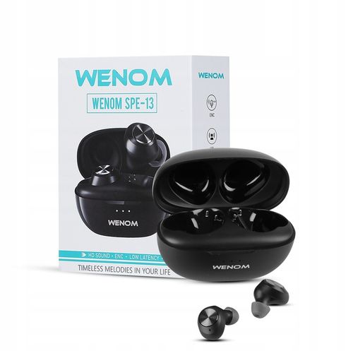 Słuchawki bezprzewodowe Bluetooth Dwa Mikrofony wodoodporne wodoodporne SPE na Arena.pl