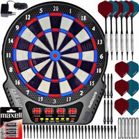 Matepro NAJLEPSZA Tarcza elektroniczna do gry w darta rzutki lotki j polski