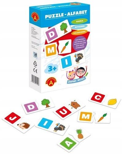 Puzzle ALFABET 48 elementów Alexander XP-610881 1828 na Arena.pl