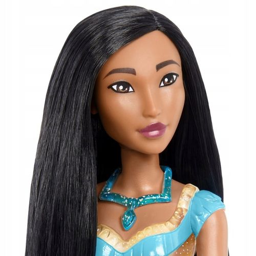 Lalka Disney Princess Księżniczka Pocahontas 28 cm w błyszczącej Sukience na Arena.pl