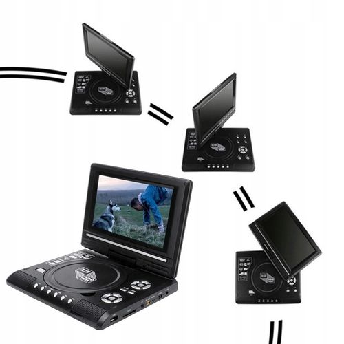 ODTWARZACZ DVD 7,8-CALOWY WYŚWIETLACZ PRZENOŚNY ODTWARZACZ DVD DLA DZIECI na Arena.pl