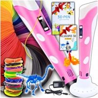 *OKAZJA* ZESTAW PREZENT DŁUGOPIS 3D PEN DRUKARKA + WKŁADY 1009m !! + GRATIS