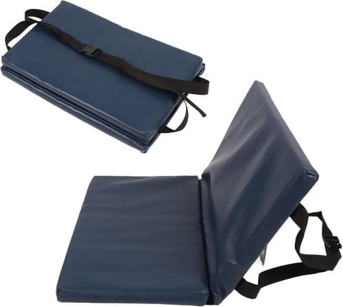 Podnóżek do wózka inwalidzkiego Fyearfly z eko skóry niebeski na Arena.pl