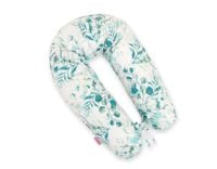 Poduszka ciążowa Longer dla kobiet w ciąży do spania + zdejmowana poszewka