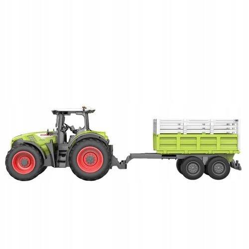 TRAKTOR CIĄGNIK Claas Arion 660 Z PRZYCZEPĄ ZDALNIE STEROWANY 1:24 RC na Arena.pl
