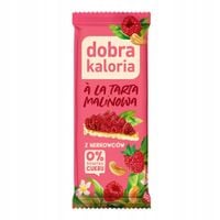 DOBRA KALORIA - BATON - A LA TARTA MALINOWA 35g NR10