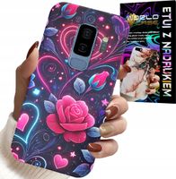 ETUI DO SAMSUNG GALAXY S9 PLUS - SERCE, RÓŻA, NASTOLETNIE CASE + FOLIA
