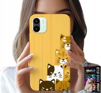 ETUI DO XIAOMI REDMI A2 - LOVE CAT, WZORY Z KOTAMI, CASE + FOLIA