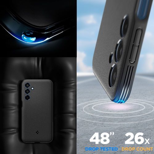 spigen essential sandblast galaxy m35 5g matte black na Arena.pl