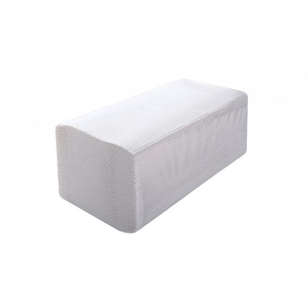 RĘCZNIK ZZ PAPIER 100% CELULOZA BIAŁY 3000 LISTKÓW KARTON zdjęcie 2