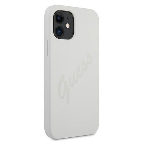 Guess GUHCP12SLSVSCR iPhone 12 mini 5,4" kremowy/cream hardcase Script na Arena.pl
