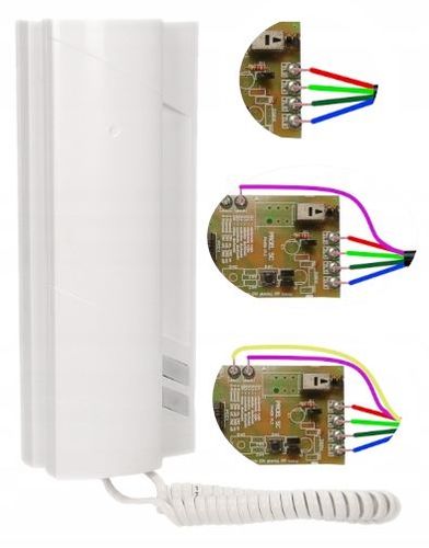 UNIFON 4,5,6-ŻYŁOWY PROEL PA-456 ANALOGOWY DOMOFON INSTALACJA 4 lub 5 lub 6 na Arena.pl