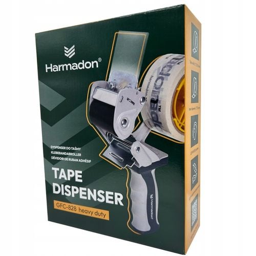 DYSPENSER DO TAŚMY PAKOWEJ HARMADON GFC 828 ZAKLEJARKA DO TAŚM APLIKATOR na Arena.pl