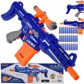 PISTOLET AUTOMAT KARABIN NA STRZAŁKI PIANKOWE EVA Z MAGAZYNKIEM WYRZUTNIA