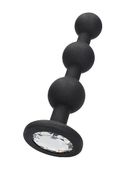 Korek Analny Zatyczka Silikonowa Czarna Plug 12 Cm