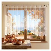 Firanka Białe Dmuchawce 300 x 150 cm DomoweTekstylia | WN380D B15