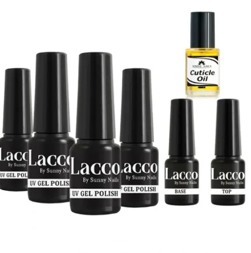 Zestaw MANICURE HYBRYDOWE Startowy do Paznokci LAMPA 48W LED UV AKCESORIA na Arena.pl