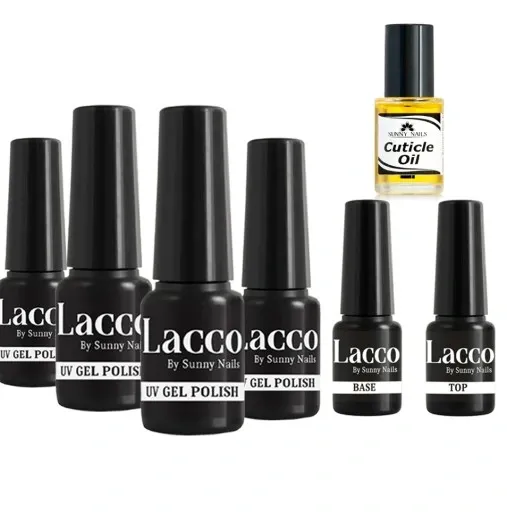 Zestaw MANICURE HYBRYDOWE Startowy do Paznokci LAMPA 48W LED UV AKCESORIA zdjęcie 8