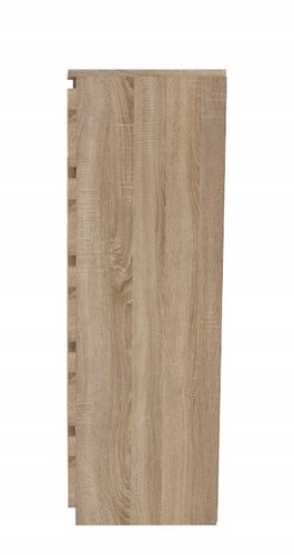 DUŻA KOMODA 5 SZUFLAD SZAFKA Sonoma POLSKIE MEBLE R-5 SONOMA na Arena.pl