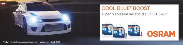 ŻARÓWKI H7 OSRAM COOL BLUE HYPER BOOST 80W 5500K zdjęcie 4
