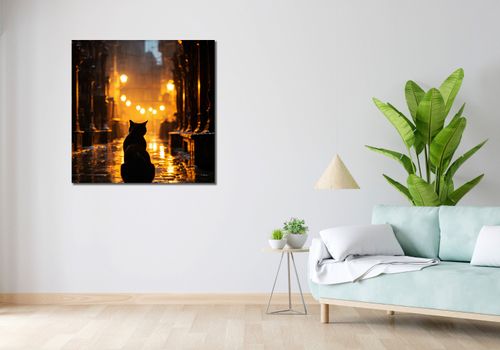 Obraz 90x90cm Samotna Wędrowczyni na Arena.pl