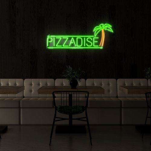 Napis LED Pizzadise na Arena.pl
