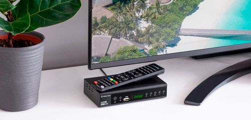 Tuner DVB-T2 DVB-C Hevc H.265 10bit dekoder tv naziemnej Cabletech na Arena.pl