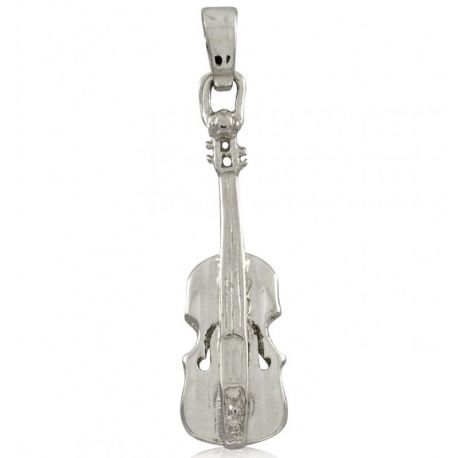 SREBRNY WISIOREK GITARA PRÓBA SREBRA 925 zdjęcie 1