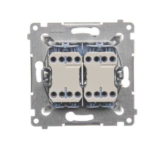 Simon54 Łącznik krzyżowy podwójny DW7/2.01/43 srebrny na Arena.pl