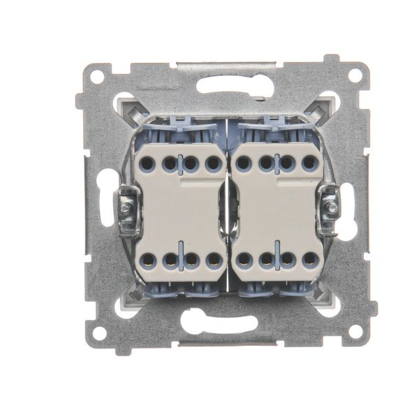 Simon54 Łącznik krzyżowy podwójny DW7/2.01/43 srebrny zdjęcie 3